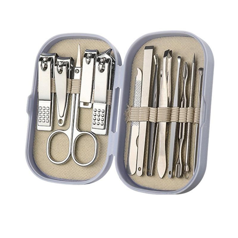 Exquisite 14-piece Nail Clipper Set, Household Nail Clipper Combination, Dead Skin Removal Set.