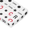 20pcs Left Right Center Dice Plastic Funny Portable Interactive Playing Game Dice for Party Travel