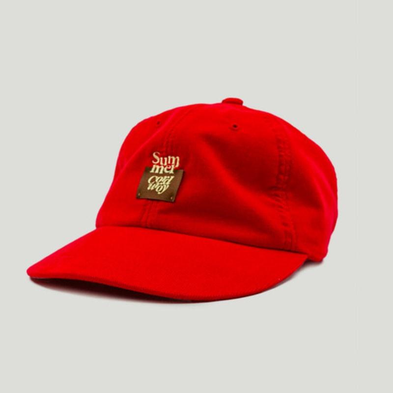 

Tarrytown Summer Corduroy Victor Ball Cap(Red) Red