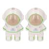 2PCS Portable Water Dispenser with Cup Strap 250ml   Shaped Water Dispenser Straw Cup for Travel Outdoor