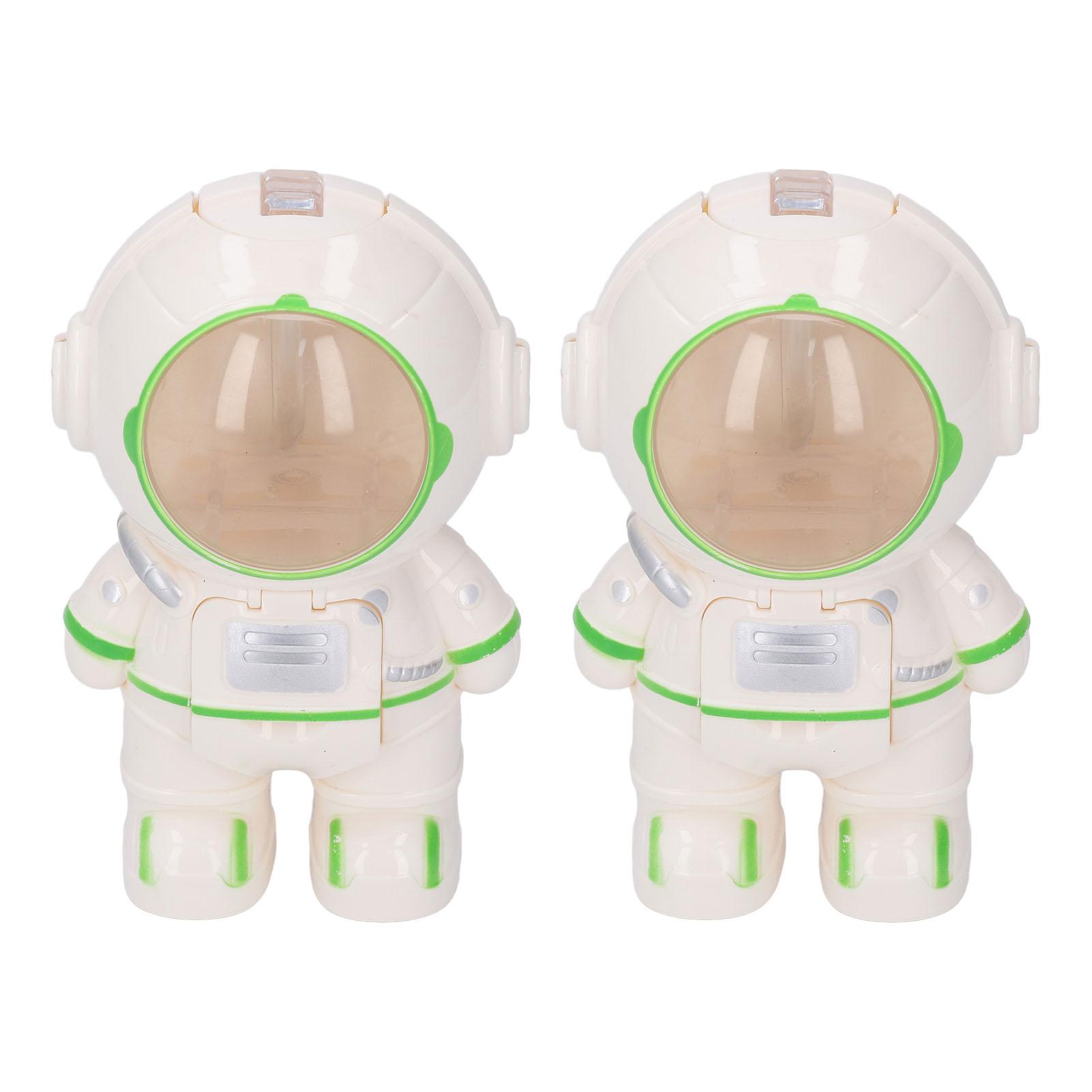 

2шт портативный диспенсер для воды с ремешком для чашки 250 мл диспенсер для воды в форме астронавта соломенная чашка для