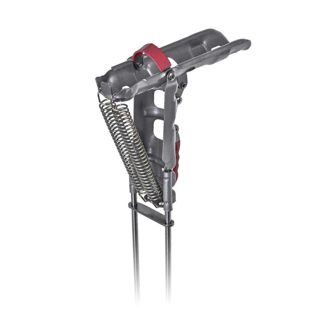 Automatische Doppelfeder-Winkelstange, Angelrutenhalterung, Standard-Angelrutenhalter, 453 g