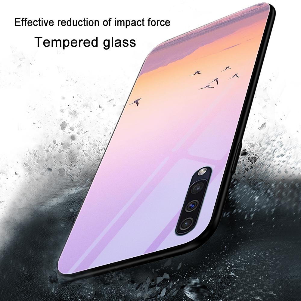 Sunrise Scenery Phone Case For Samsung Galaxy A52 A70 A71 A73 A53 A13 5g A03 A72 A22 A21s A03 Core A42 Tempered Glass Cover