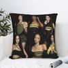 New Kpop Style Girls Katseyes Pillow Case Design Pillow Cover For Office Car Home Decor Funny Pillowcases