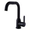 OEING Stainless Steel Wall-Mounted Kitchen Faucet with Swivel Spout