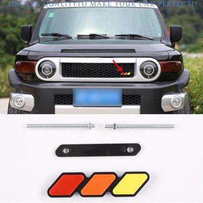 For Toyota FJ Cruiser 2007-2014 Three-Colour Front Centre Grille Cover Trim 1pcs