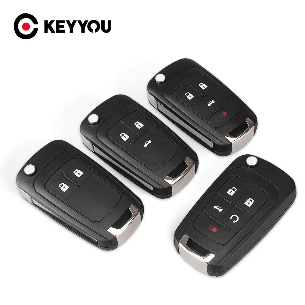 2/3/4 Buttons Remote Car Flip Folding Key Shell Case For Opel Vauxhall Insignia Astra J Zafira C Mokka Replacement Cover