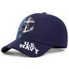 Unisex Anchor Embroidery Baseball Caps Spring Autumn Outdoor Adjustable Casual Hats Dad Hat Sunscreen Hat