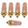 5Pcs Propane Cutting Torch Tips Plum Ring Shape Consumables Accessories G01?300 3#