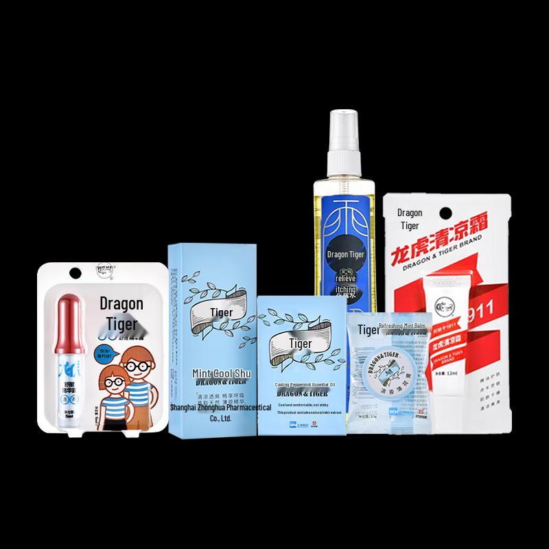 Набор Longhu Icy Cool Relief из 6 предметов