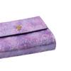 ANNA SUI Rose Heart Clasp Bifold Wallet [New Color] Women's Wallet with Bill Compartment and Card Slots, Large Capacity, Clasp Closure, 317985, Purple