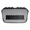 RS6 Style Honeycomb Front Bumper Grille Grill Fit A6 C7 S6 2012-2015