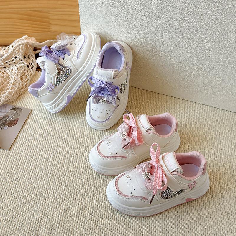 Board Shoe Low-cut Girls' Sports Shoes, New Style, Anti-slip Soft Sole, Casual Shoes
