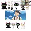 Suzume's Journey Plush Cat Keychain Bag Charm For Cute Backpack Decoration