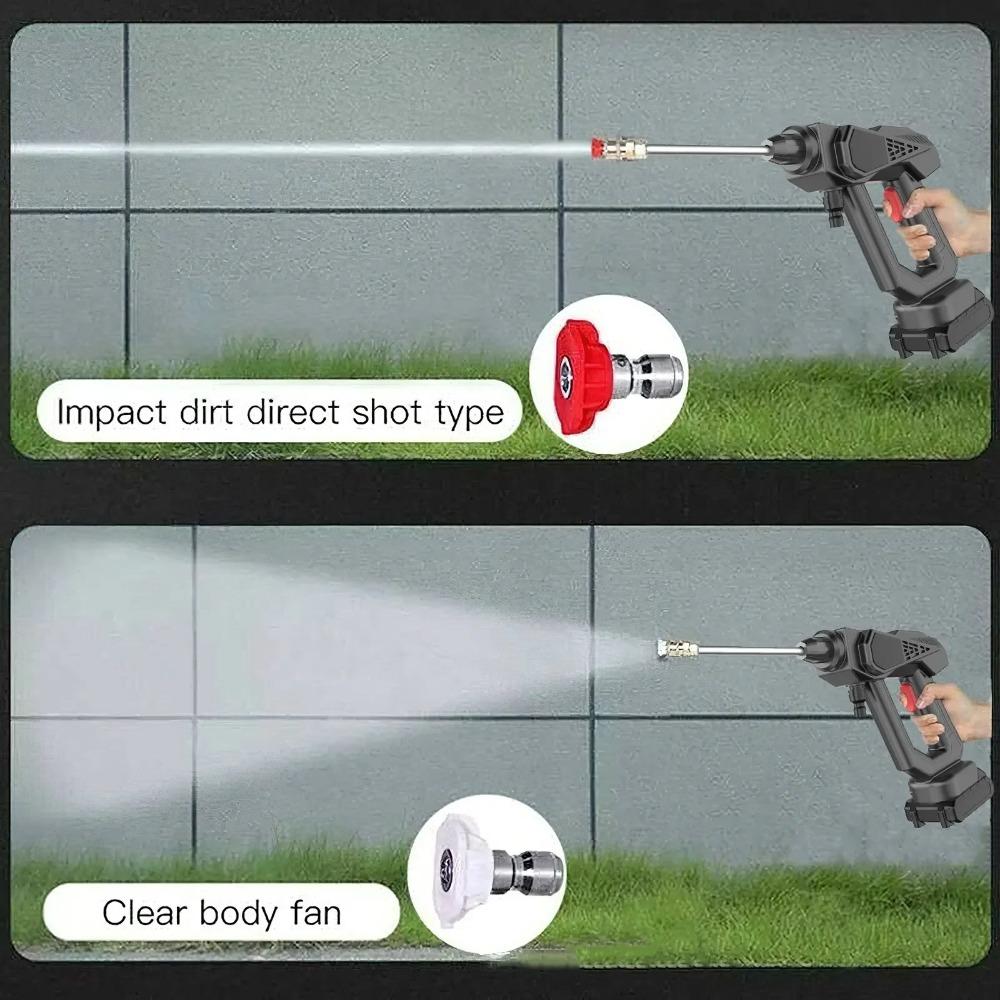 Electric Cordless High-pressure Cleaning Car Water Gun Car Washing Machine Portable Rechargeable 24V 5600mAh Battery Cleaning