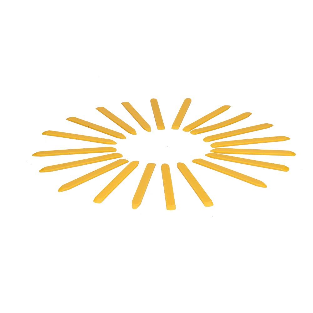 40 ks ABS plast / Plastový materiál Silikonový tmel Nástroj Kuchyňské a Koupelnové Těsnění