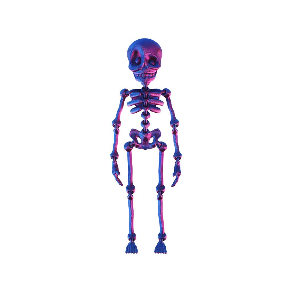 3D Printed Skeleton, Human Joints, And Movable Children'S Halloween Toys For Creative Stress Relief