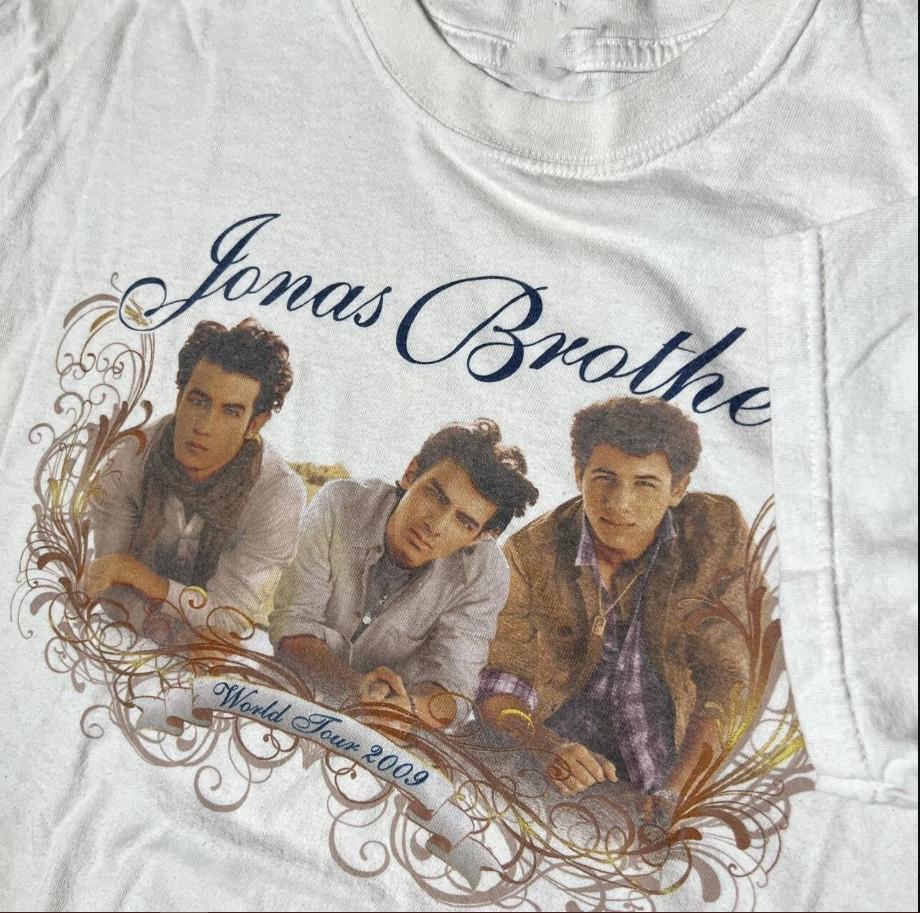 Vintage 2009 Jonas Brothers World Tour T-shirt, Size S-4XL