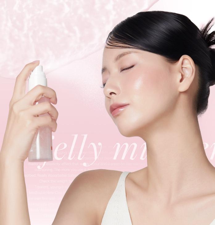 Medicube PDRN Pink Collagen Jelly Mist Serum 100ml – Stangrinantis ir drėkinantis švytėjimo purškiklis