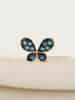 Minimal Piercing 14K Folio Blue Butterfly Piercing