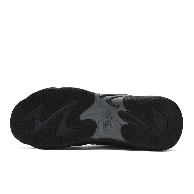 Fila Blur 2025 Modă Versatil Confortabil Simplu Sport Respirabil Ușor Pantofi Casual cu Top Jos Bărbați sneaker Negru-Umbră Gri F12M532120FDB