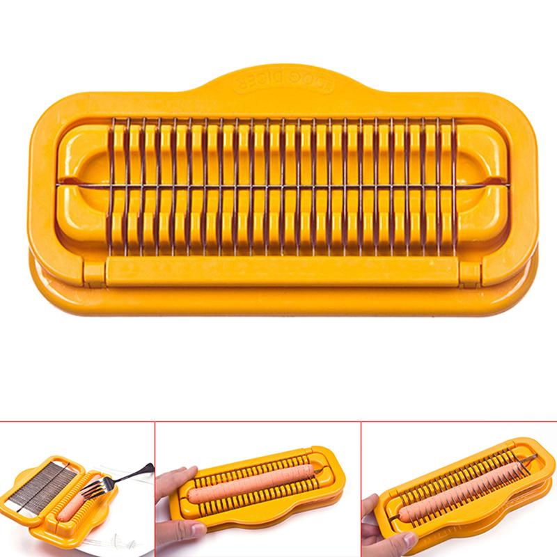 Wielofunkcyjny uchwyt na kiełbasę dla psa Krajalnica Krajalnica do bananów Trwałe narzędzie