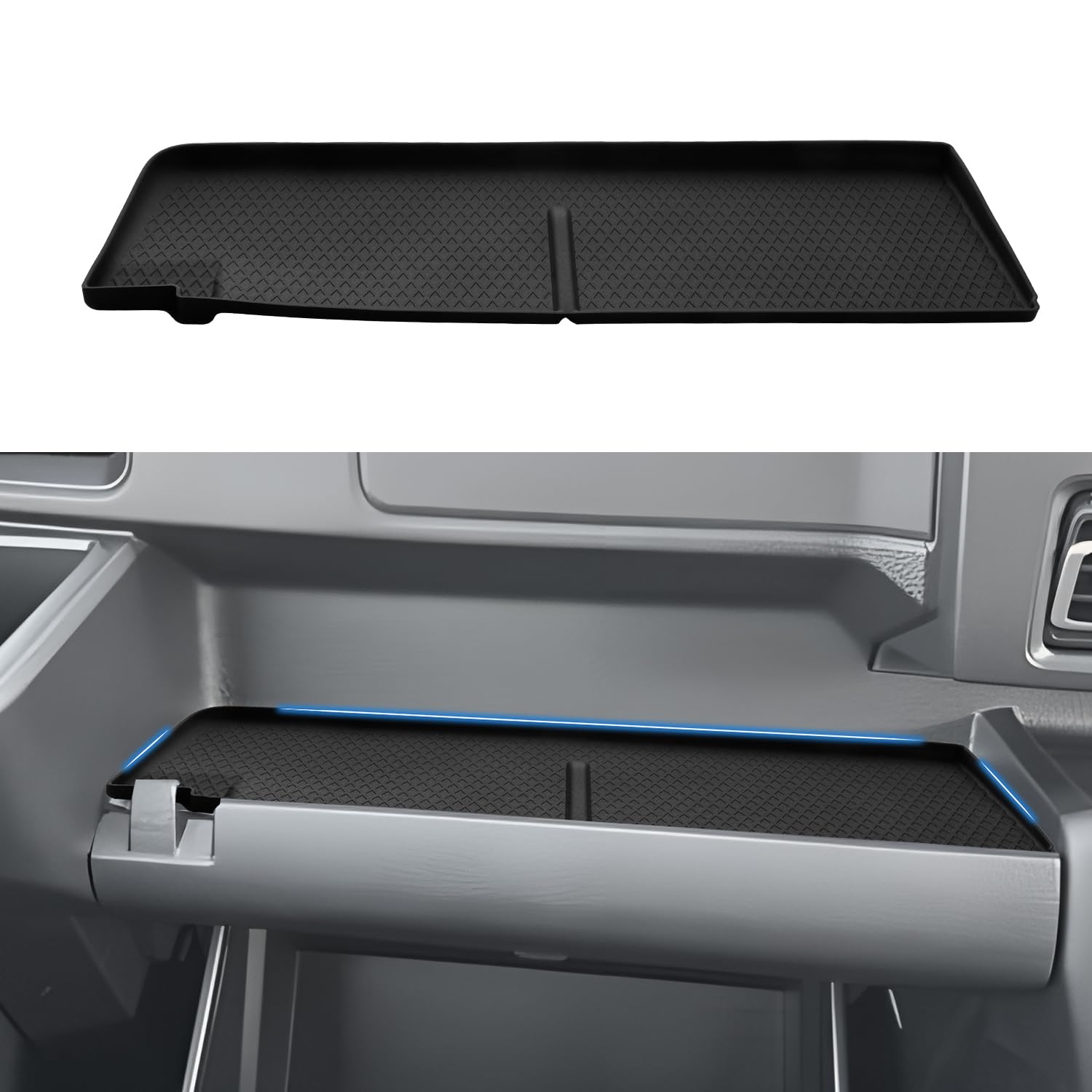 

Автомобильный коврик-подставка для открытого подноса пассажирского сиденья Daihatsu Atrai серии S700 Hijet Atrai Резиновый коврик-подставка для приборной панели с и без дребезжания Аксессуары для интерьера