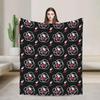 Hollow Knight The Knight Anime Plush Blanket for Kids  Soft Warm Flannel Throw for Sofa Couch Bed