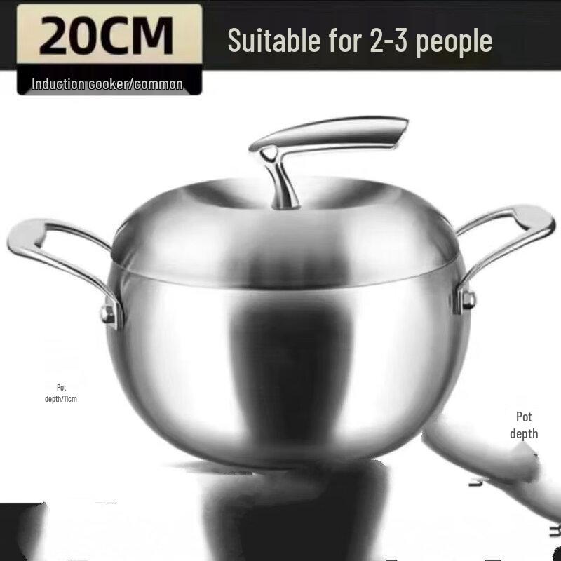Wutuo Stainless Steel Soup Steamer Pot