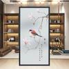 Chinese Style Flower Bird Window Film Home Bathroom Decor Frosted Window Stickers Static Cling Stained Privacy Glass Film