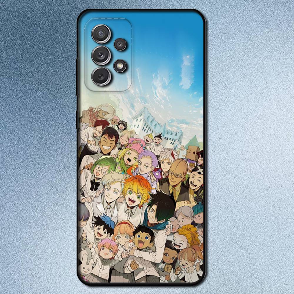 The P-Promised N-Neverland Phone Case For Samsung S25,S24,S21,S22,S23,S30,Ultra,S20,Plus,Fe,Lite,Note,10,9,5G Black Cover