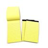 A7 Notepad: 3x5" Yellow Lined, 30-Sheet Replacement Core, Tearable Pages