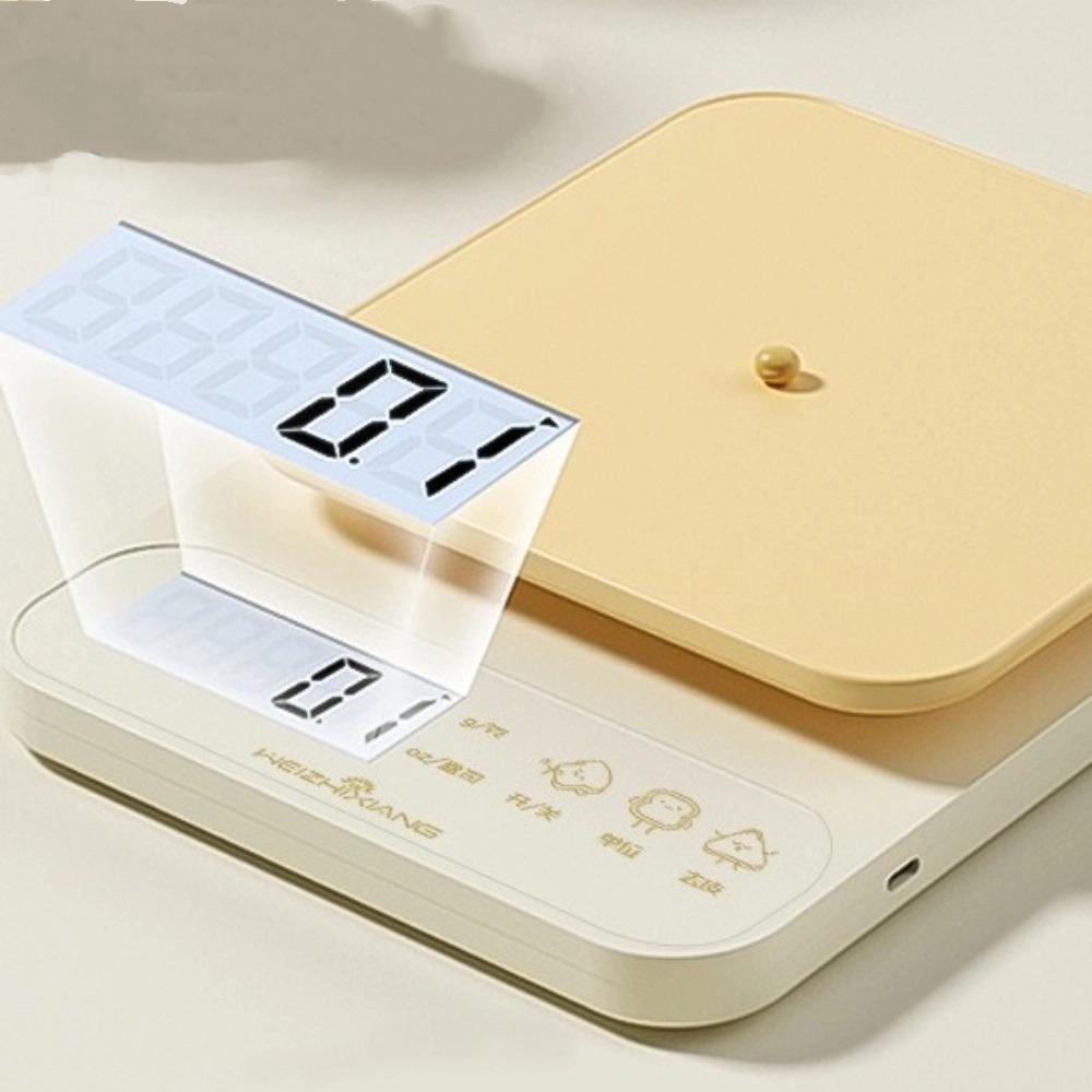Creative High Accuracy Kitchen Scale Household Portable Food Scale Plastic Electronic Scale Cooking