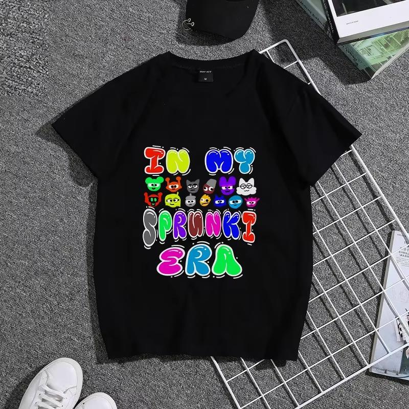 Kids Boys Cute Music Cartoon Characters Graphic TShirt Soft Cotton Crew Neck Tee Casual Summer Wear for School Playdf0018