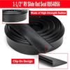 2025 Trend RV Slide Out Wiper Seal Rubber Seal Weather Stripping For Rvs Rubber Slideout Seal (Clip On) 25'