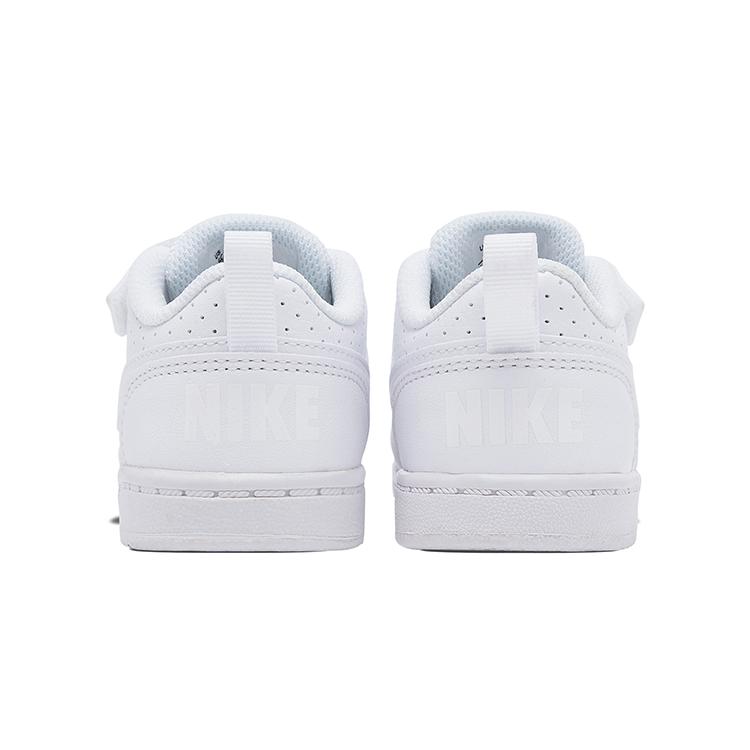 Nike Court Borough Abrasion Resistant Mid top Toddler Shoes White Infant And Toddler AV3172-100
