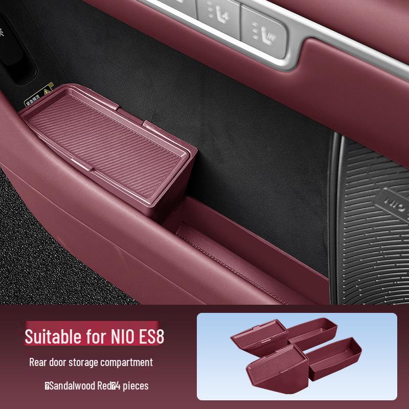 NIO ES8 Car Door Storage & Trash Can - Fits 26 Models, Third Gen Interior Accessories