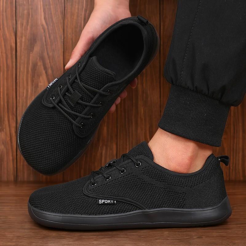 Men'S Casual Sneakers Lightweight Casual Wide Toe Sneakers Non Slip Comfortable Boat Shoes Unisex Barefoot Minimalist Shoes