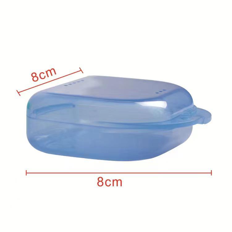 Scatola Dentale Extra Piccola Classica Best-seller per Protesi Dentarie, Mantenitori e Allineatori con Aerazione