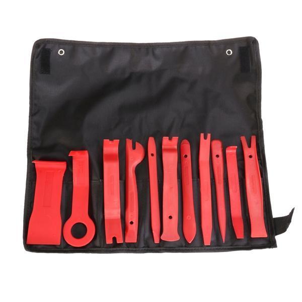 11Pcs Car Trim and Moulding Install /& Removal Bodyshop Garage Pro Nylon Tool Set
