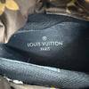 Great LOUIS VUITTON Short Boots Monogram Snow Boots Black Women 38 Used
