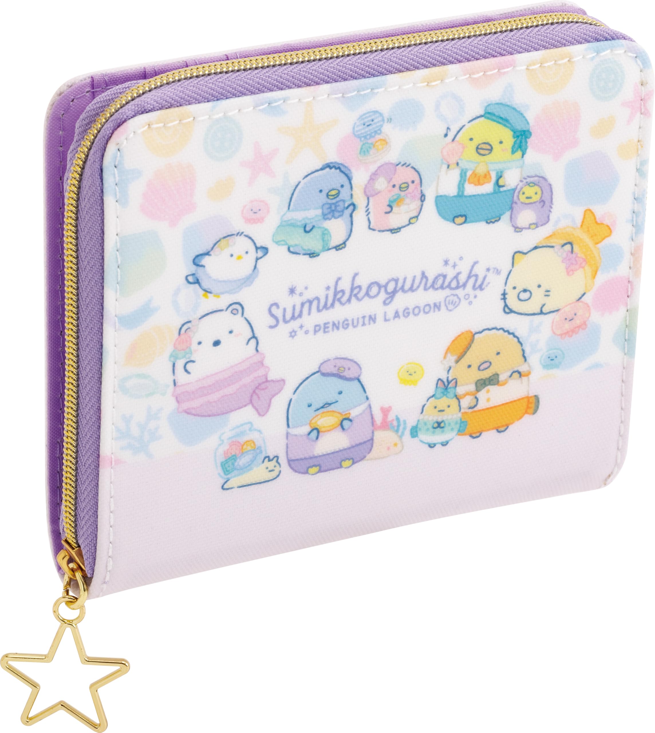 Кошелек Sumikkogurashi WL37901 San-X фиолетовый