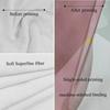 Pastel Tropical Leaves Beach Towel Ultra Soft Absorbent Microfiber Towel for Men Women Beach Pool Gym Camping Travel Daily Use