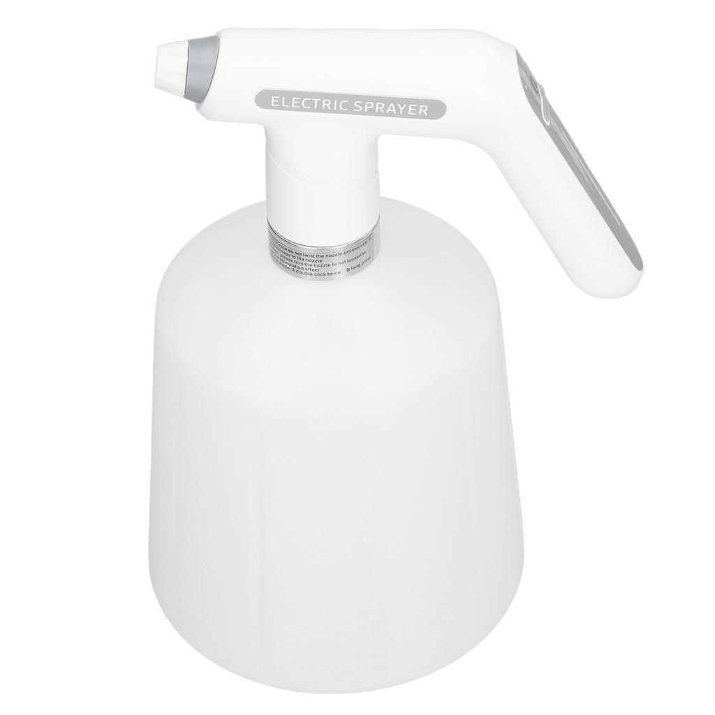 Electric Spray Bottle 2000mah USB Charging ABS and HDPE Rotating Sprinkler Automatic Watering Can for Garden 2.5L