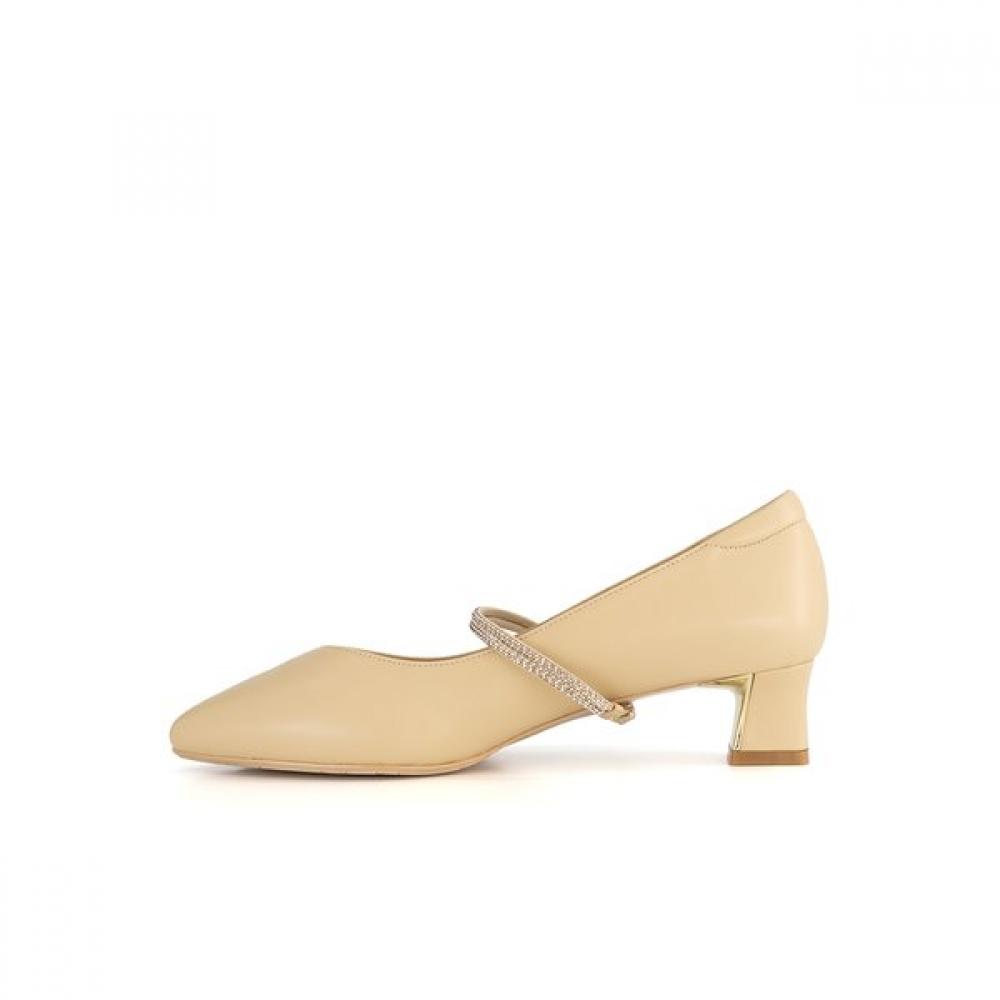 Daks Women Shoes 5cm Semi Covered Pumps Dlf509ls32 Beige 