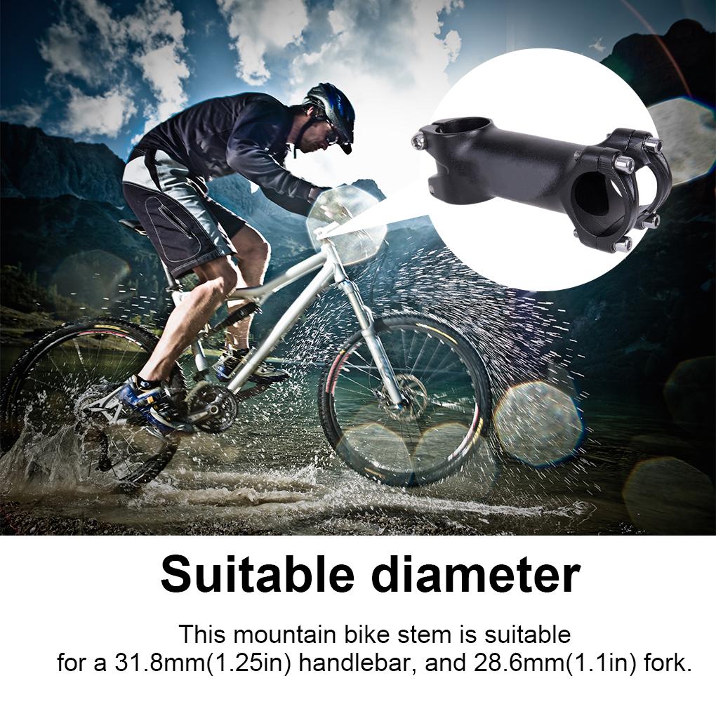Hastes de Bicicleta de Estrada de Montanha Ultraleves Haste de Bicicleta 31.8* 60 -100mm