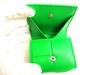 Authentic BOTTEGA VENETA Intrecciato Green Leather Cassette Folded Coin Purse #9950  Refurbished