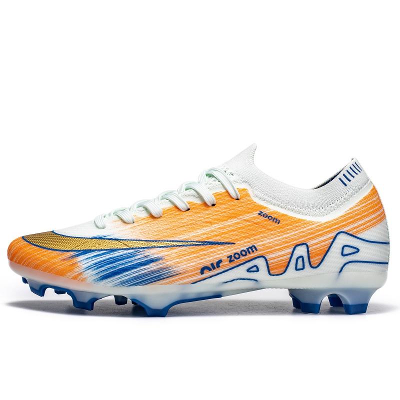 

High-Top Football Shoes for Men Women And Children Teenagers Student Artificial Grass TF Competition Sports Shoes Unisex 35