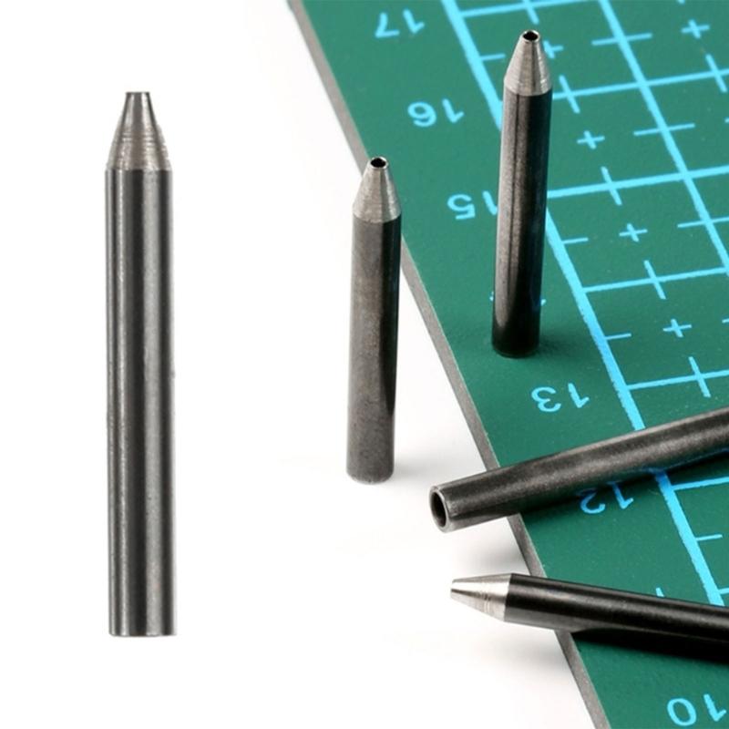 3mm Leather Hole Punch Cutter Tool, Stainless Steel Leather Punching Tool Belt Hole Puncher Tool for Belt Leathercraft