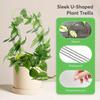 U Shaped Trellis Enhancing Growth of Various For Indoor Plants Effortlessly